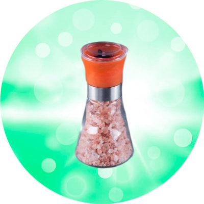 Мельничка с розовой Гималайской солью 100 г помол 3 5 мм