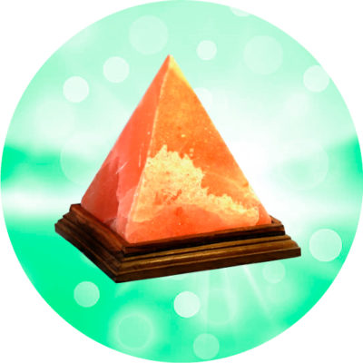 Соляная лампа WonderLife Пирамида